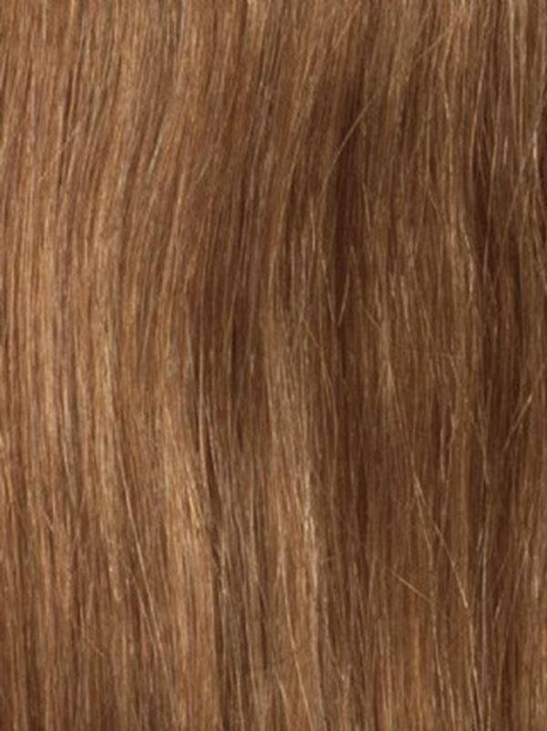 Luxe Weft Chestnut #8 20-inch Indian human hair extensions bundle