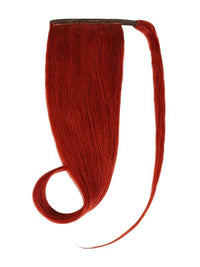Ponytail Copper #29 hair extensions 100% Indian human Remy hair in vibrant copper shade