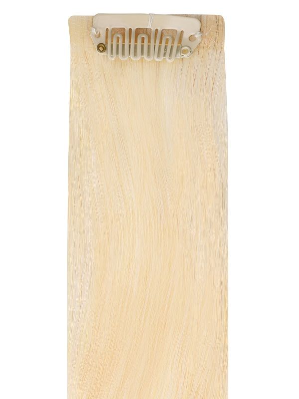 VIP Seamless Clips Bleach Blonde #60 Hair Extensions