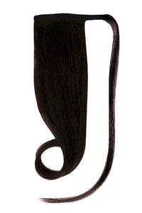 Natural Black #1B Ponytail Hair Extensions 100% Indian Human Remy Hair for Length and Volume