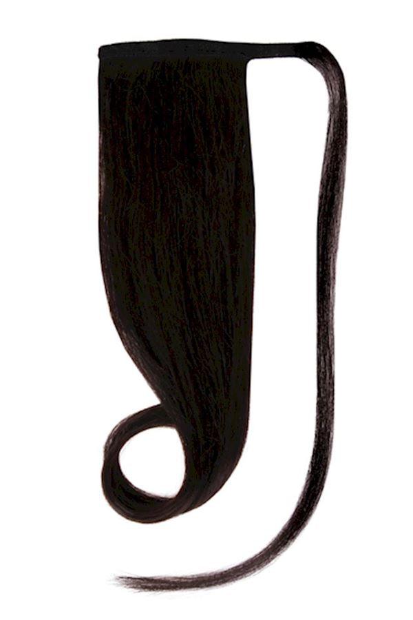 Natural Black #1B Ponytail Hair Extensions 100% Indian Human Remy Hair for Length and Volume