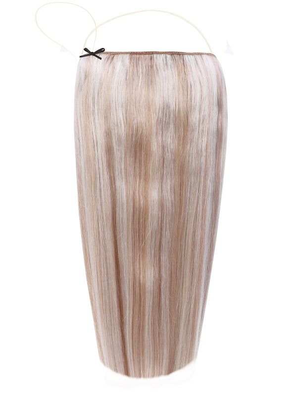 Premium Halo Mixed #17/Ash Blonde Hair Extensions