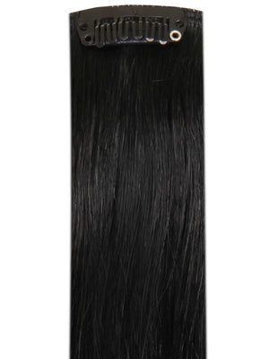 Premium Clip-In Jet Black #1 Hair Extensions