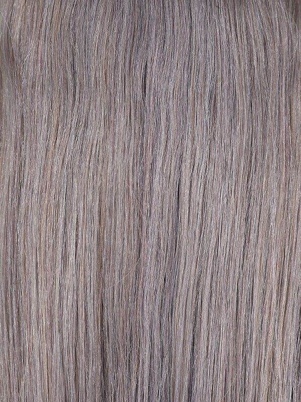 VIP Nano Grey 20 inch double drawn 100% Indian Remy human hair extensions pack with 50 bonds