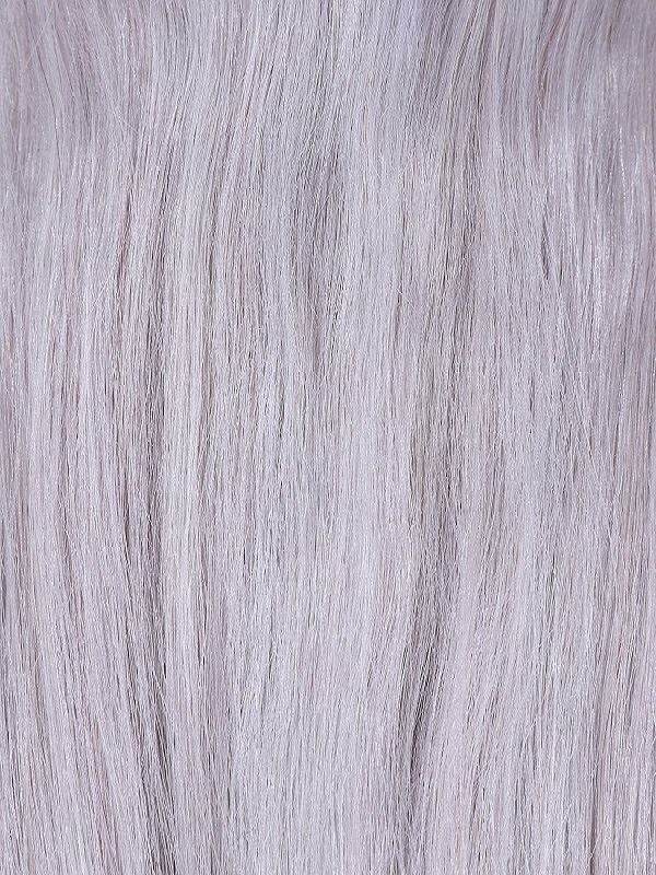 VIP Nano Silver 20 inch 100% Indian Remy human hair extensions in silver color with 50 bonds per pack