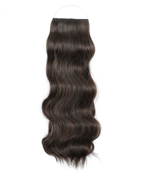 Wavy Syn Halo Hair Extensions