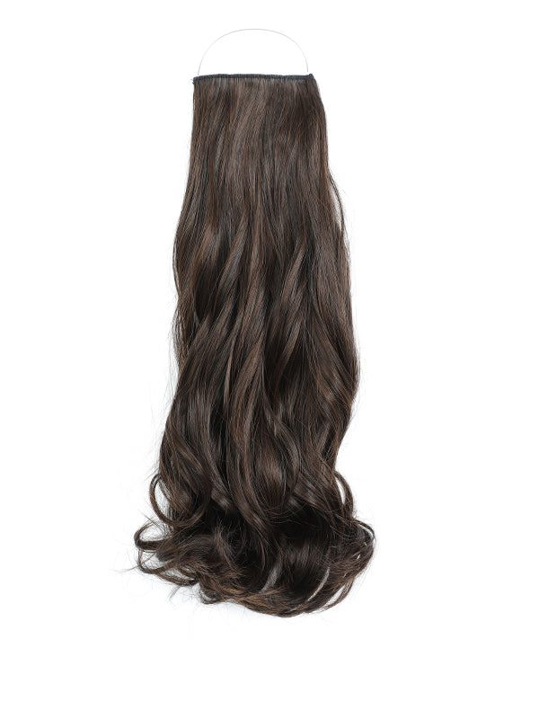Curly Syn Halo Hair Extensions