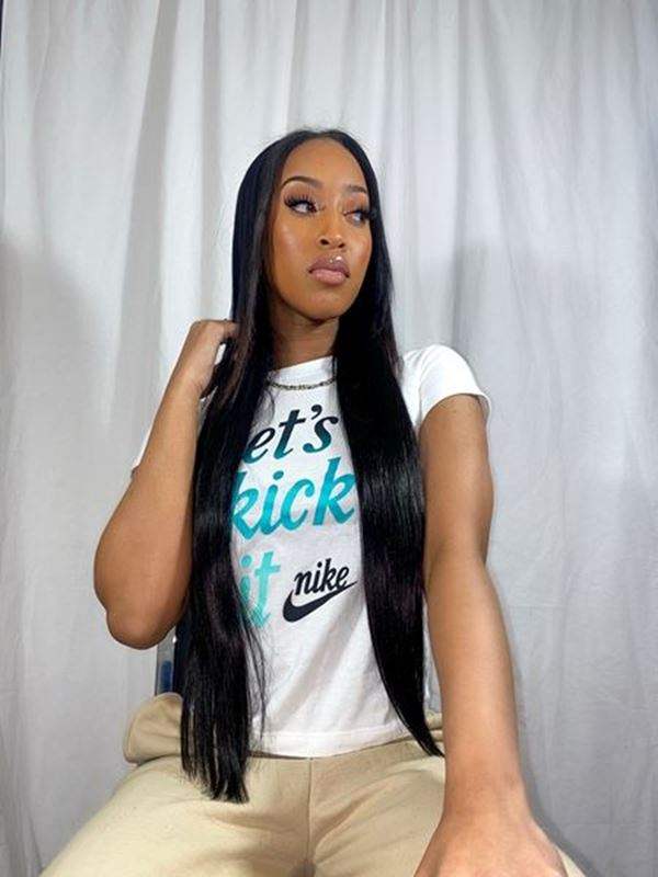 The Halo Natural Black #1B Hair Extensions