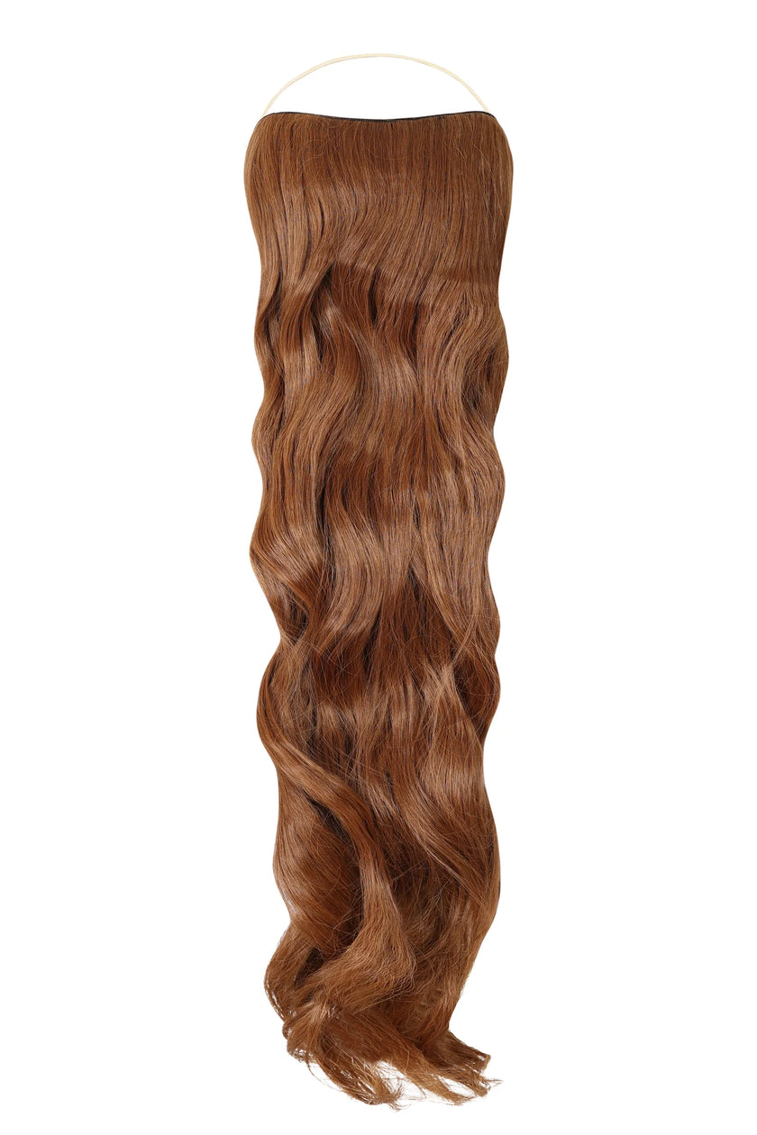 Curly Syn Halo Hair Extensions