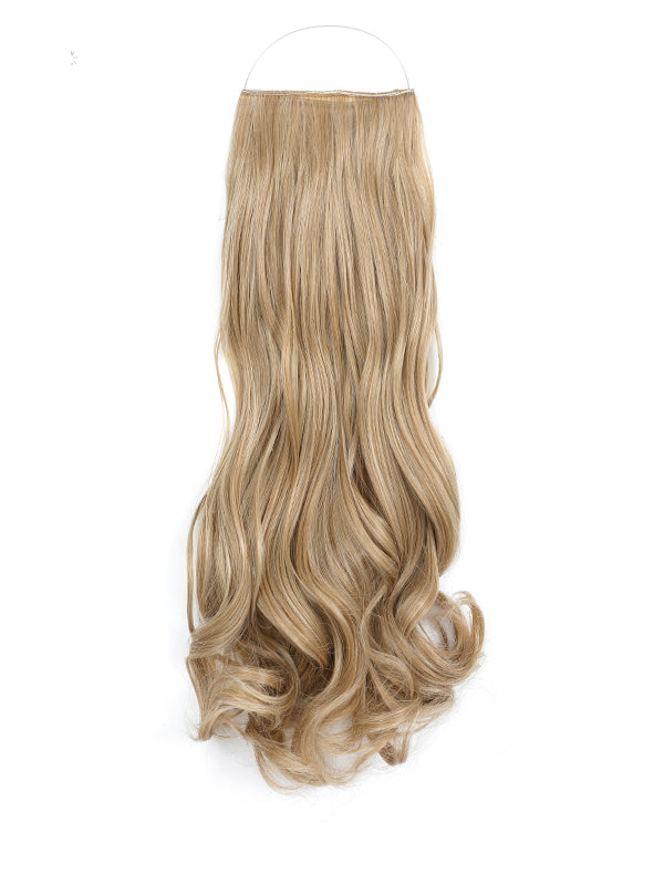 Curly Syn Halo Hair Extensions