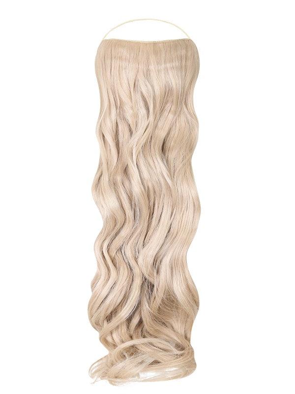 Curly Syn Halo Hair Extensions