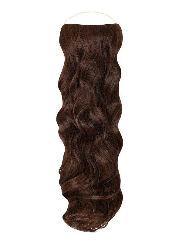 Curly Syn Halo Hair Extensions