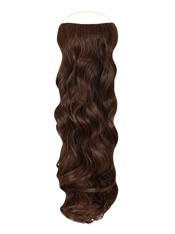 Curly Syn Halo Hair Extensions
