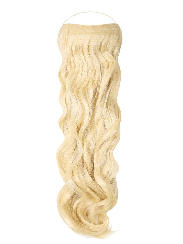 Curly Syn Halo Hair Extensions