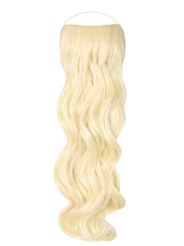 Curly Syn Halo Hair Extensions