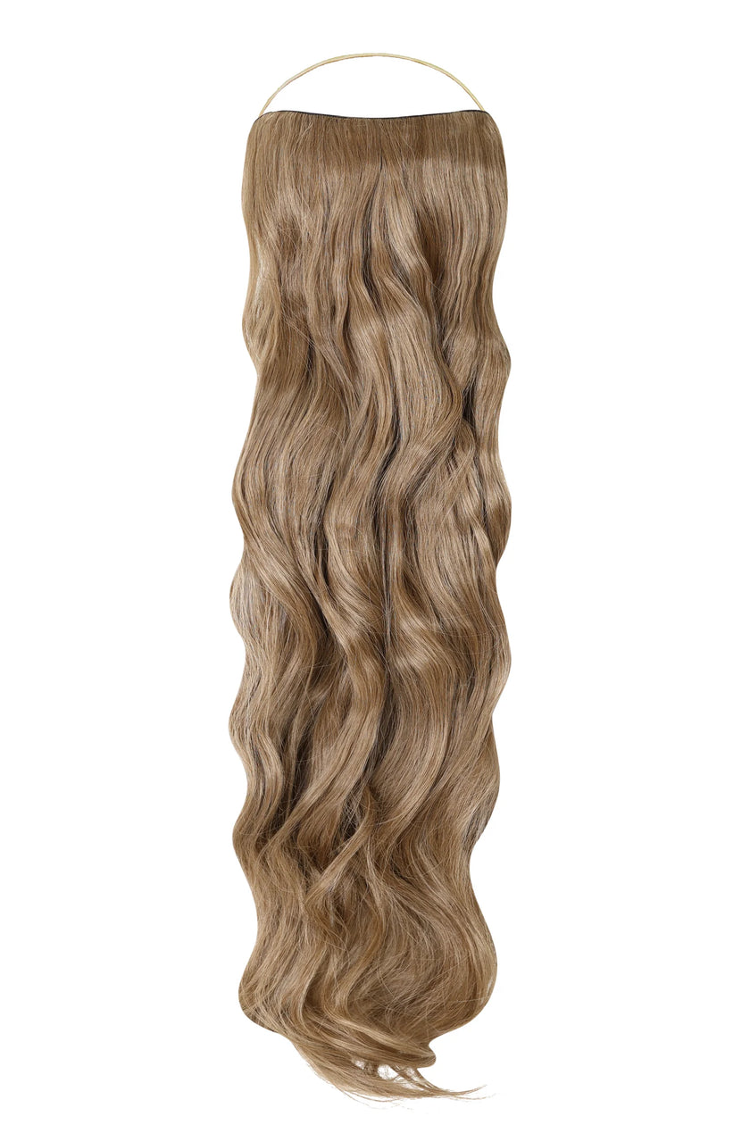 Curly Syn Halo Hair Extensions
