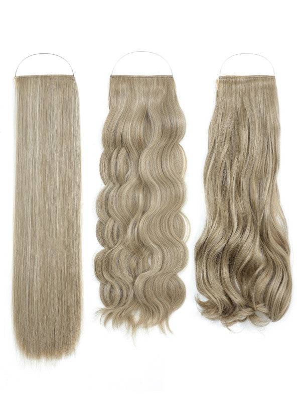 Syn Halo Hair Extensions Trio (Straight & Wavy & Curly)