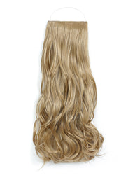 Curly Syn Halo Hair Extensions