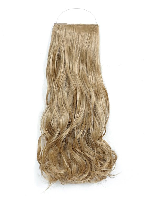 Curly Syn Halo Hair Extensions