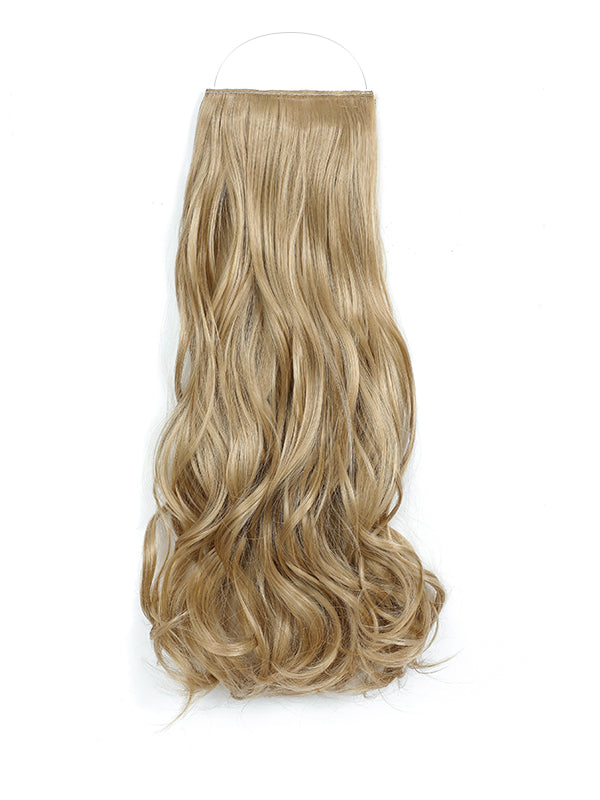 Curly Syn Halo Hair Extensions