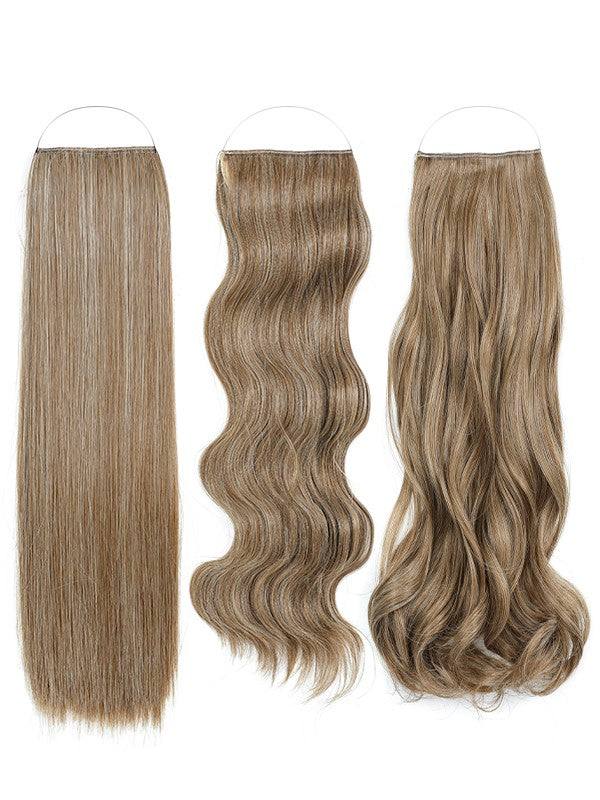 Syn Halo Hair Extensions Trio (Straight & Wavy & Curly)