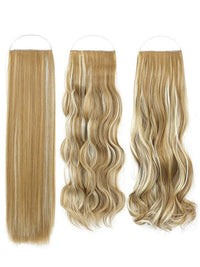 Syn Halo Hair Extensions Trio (Straight & Wavy & Curly)