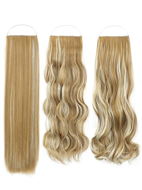 Syn Halo Hair Extensions Trio (Straight & Wavy & Curly)
