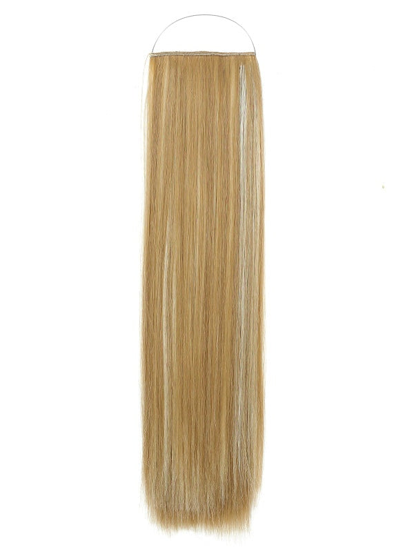 Straight Syn Halo Hair Extensions