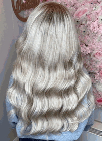 Luxe Weft Mixed #17/Ash Blonde Hair Extensions