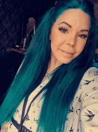 The Halo Teal Hair Extensions