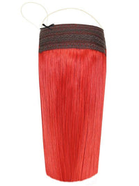 Deluxe Halo Red Hair Extensions
