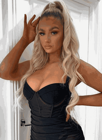 Ponytail Mixed #17/Ash Blonde Hair Extensions