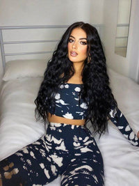 Deluxe Head Clip-In Natural Black #1B Hair Extensions