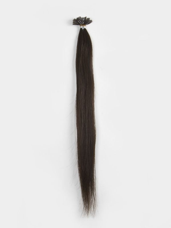 Nail Tip (U-Tip) Dark Brown #2 Hair Extensions