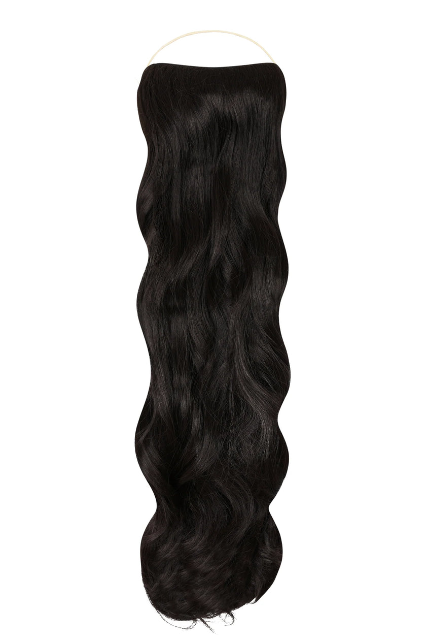 Curly Syn Halo Hair Extensions