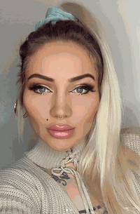 Ponytail Light Blonde #613 Hair Extensions