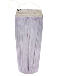 Deluxe Halo Silver Hair Extensions