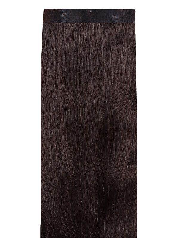 VIP Seamless Clips Dark Brown #2 Hair Extensions