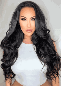 Stick Tip (I-Tip) Jet Black #1 Hair Extensions