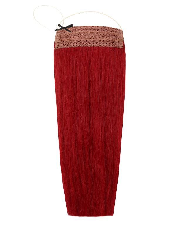 Deluxe Halo Vibrant Red #35 Hair Extensions