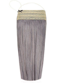 Deluxe Halo Grey Hair Extensions
