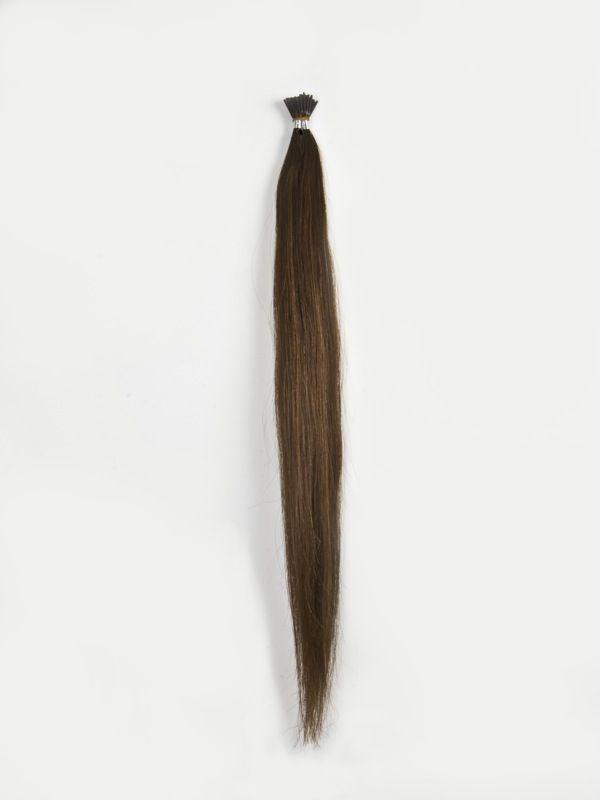 Stick Tip (I-Tip) Chocolate Brown #4 Hair Extensions