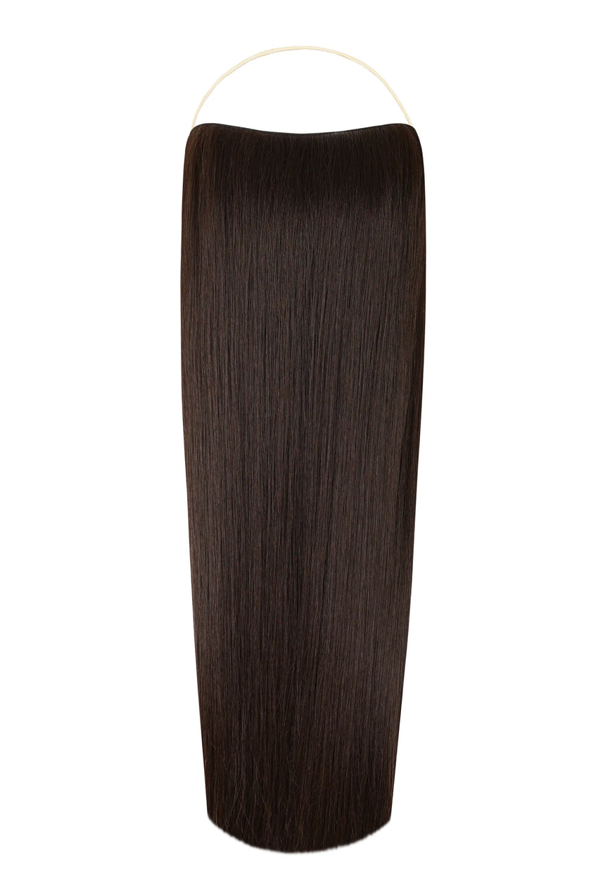 Straight Syn Halo Hair Extensions