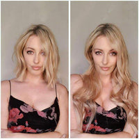 Deluxe Halo Bohemian Blonde #17/22 Hair Extensions