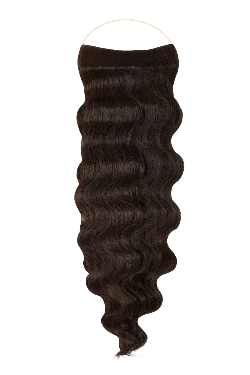 Wavy Syn Halo Hair Extensions
