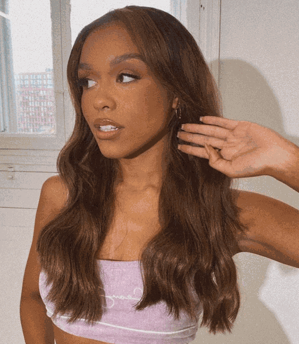 The Halo Chocolate Brown #4 Hair Extensions