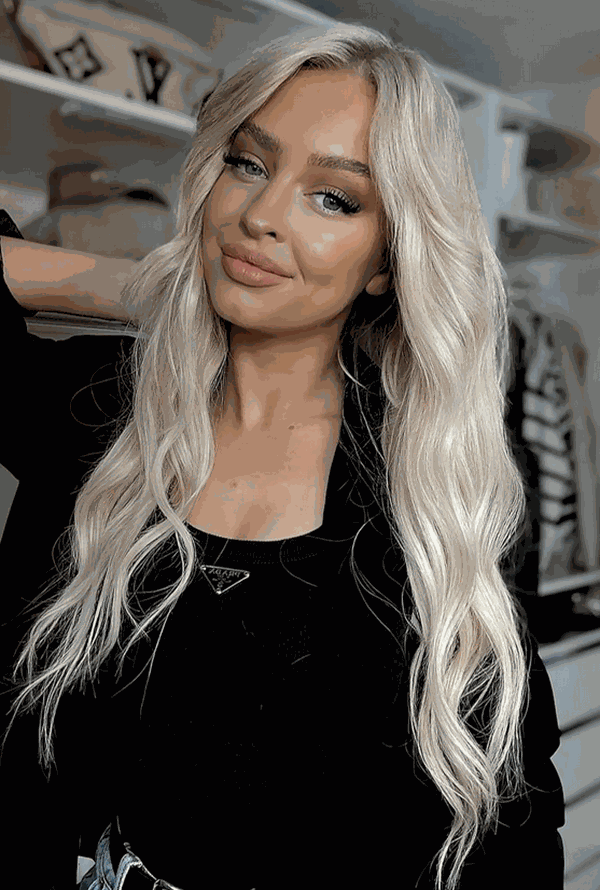 The Halo Ash Blonde Hair Extensions