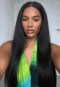 Premium Head Clip-In Natural Black #1B Hair Extensions