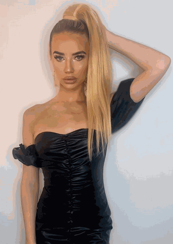 Ponytail Swedish Blonde #20 Hair Extensions