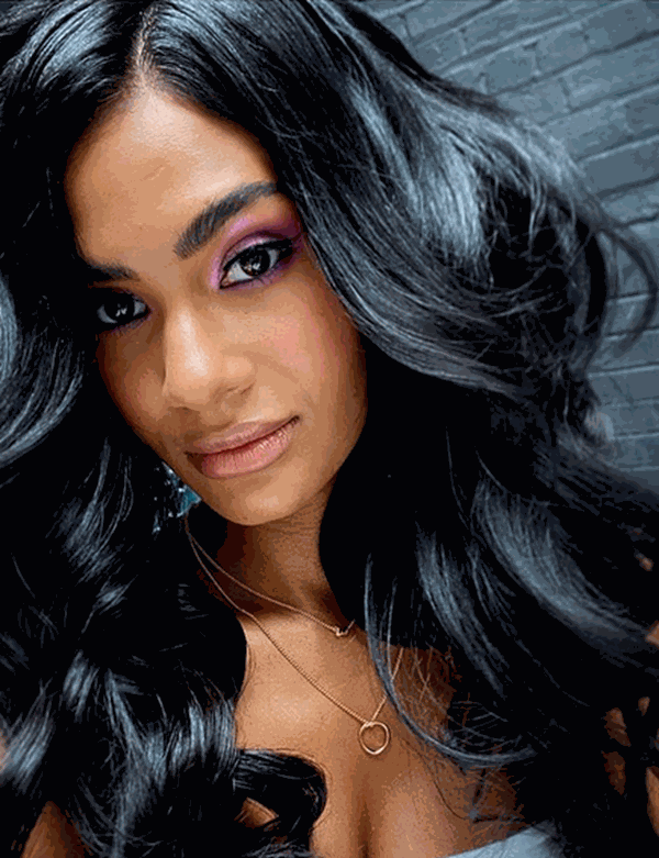 Full Head Clip-In Jet Black #1 Hair Extensions